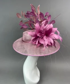 THG7497 - Blush & Mauve Pink Hatinator*The Hat Girls Fashion