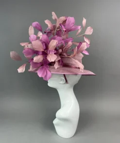 THG7497 - Blush & Mauve Pink Hatinator*The Hat Girls Fashion