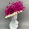 THG7496 - Cream & Magenta Hatinator*The Hat Girls Best