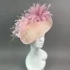 THG7486 - Light Rose Pink Fascinator*The Hat Girls Hot
