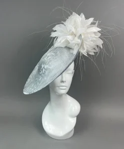 THG7498 - Silver & White*The Hat Girls Outlet