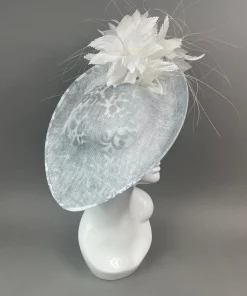 THG7498 - Silver & White*The Hat Girls Outlet